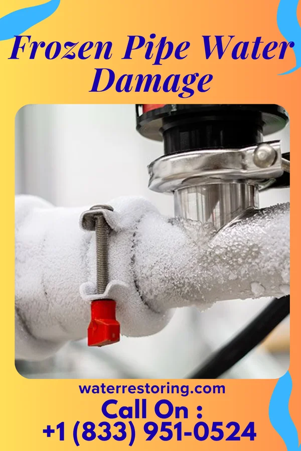 Frozen Pipe Water Damage in Lone Tree, IA